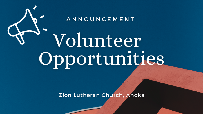 Zion Volunteer Opportunities